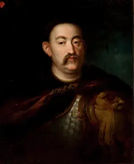 Portrait of King John III Sobieski, between 1834-1839. Creator: Rafal Hadziewicz