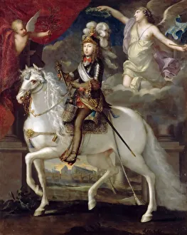 Portrait of the King Louis XIV (1638?1715) as a Child. Artist: Anonymous Portrait of the King Louis XIV (1638?1715) as a Child. Artist: Anonymous