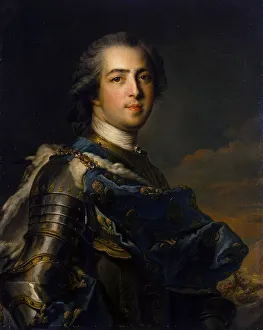 Portrait of the King Louis XV, (1710-1774), 1745