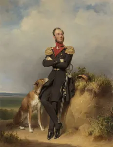 Portrait of King William II of the Netherlands (1792-1849), 1839. Artist: Kruseman, Jan Adam (1804-1862) Portrait of King William II of the Netherlands (1792-1849), 1839. Artist: Kruseman, Jan Adam (1804-1862)