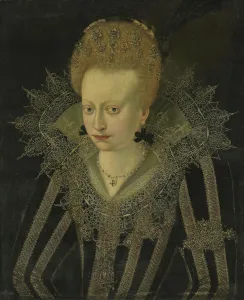 Foundation Prints: Portrait of Kirsten Munk, c1615. Creator: Jacob Van Der Doordt