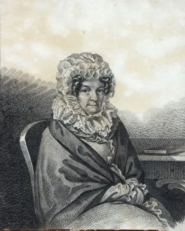 Portrait of Kleopatra Petrovna Nashchokina (1767-1828), nee Nelidova, 1820s