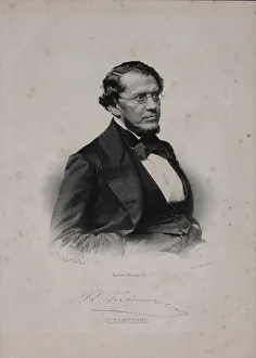 Borel Prints: Portrait of Konstantin Dmitrievich Kavelin (1818-1885), 1860s