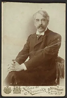 Portrait of Konstantin Stanislavski, before 1917. Creator: Elena Lukinichka Mrozovskaya