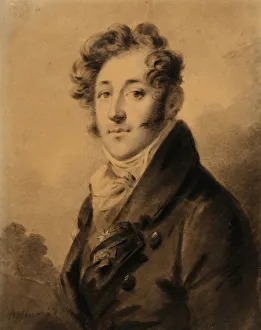 Alexander 1772 1831 Prints: Portrait of Konstantin Yakovlevich Bulgakov (1782-1835)