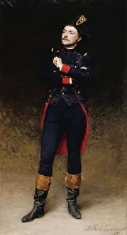 Martial Prints: Portrait de l'acteur Léon Marais (1853-1891)