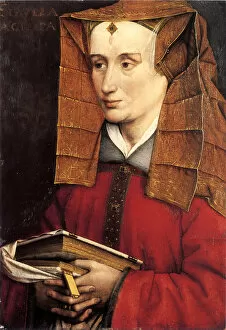 Daret Gallery: Portrait of a Lady, 1530s-1540s. Artist: Daret, Jacques (ca 1404-ca 1470)