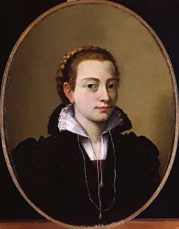 Anguissola Prints: Portrait of a Lady, 1558. Creator: Anguissola, Sofonisba (ca. 1532-1625)