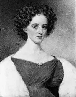 Sarah Gallery: Portrait of a Lady, 1830. Creator: Sarah Goodridge