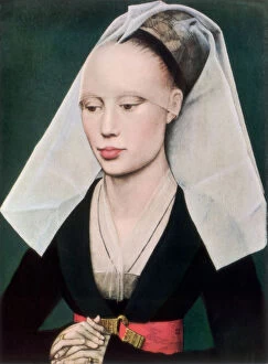 Chaste Gallery: Portrait of a Lady, c1460 (1927)Artist: Rogier Van der Weyden