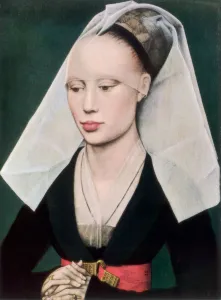Belt Prints: Portrait of a Lady, c1460 (1927)Artist: Rogier Van der Weyden