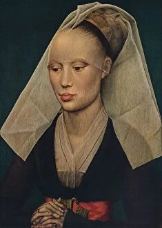Masterpieces Of Painting Gallery: Portrait of a Lady, c1460. Artist: Rogier Van der Weyden