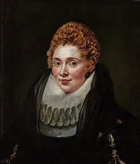 Pieter Paul 1577 1640 Prints: Portrait of a Lady, c1606-1608. Creator: Rubens; Pieter Paul (1577-1640)