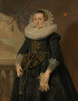 Cuff Prints: Portrait of a Lady, c1625-1630. Creator: Pieter Soutman