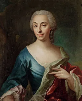 Portrait of a Lady, (c1740s). Creator: Olof Arenius