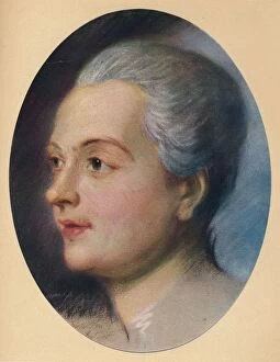 Delatour Gallery: Portrait of a Lady, c1751. Artist: Maurice-Quentin de La Tour
