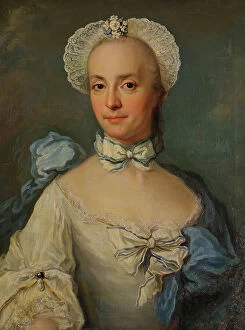 Looking At Camera Collection: Portrait of a Lady, (c1770). Creator: Jakob Bjorck