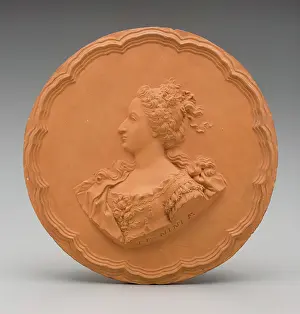 Roundel Prints: Portrait of a Lady, c1789. Creator: Giovanni Battista Nini