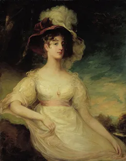 Haughty Prints: Portrait of a lady, c1830s. Creator: Workshop of Thomas Lawrence