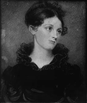 Inman Henry Prints: Portrait of a Lady, ca. 1820. Creator: Henry Inman