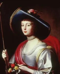 Portrait of a Lady of the Court as a Shepherdess, c1628. Creator: Gerrit van Honthorst