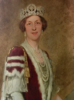 Privilege Prints: Portrait of Lady Decies, 1940. Creator: Marcel Baschet