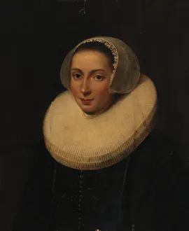 Portrait of a Lady, early 17th century? Creator: Paulus Moreelse