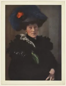 Halftone Prints: Portrait-Lady H. negative 1903; print 1908. Creator: Eduard J Steichen