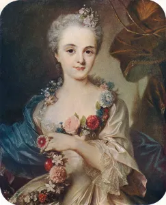 Carriera Prints: Portrait of a Lady (Marquise de Pompadour)