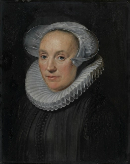Backer Prints: Portrait of a Lady, probably between 1610 and 1620. Creator: Michiel van Mierevelt
