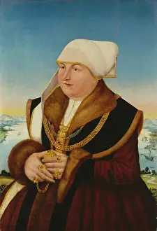 Chain Prints: Portrait of a Lady from the Stralenberg Family (?)