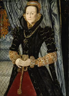 Oil On Panel Collection: Portrait of a Lady of the Wentworth Family (Probably Jane Cheyne), 1563