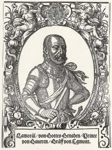 Portrait of Lamoral, Count of Egmont, Prince of Gavere, Second half of the16th cen Artist: German master