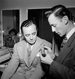 Portrait of Larry Adler, City Center, New York, N.Y. ca. Jan. 1947. Creator: William Paul Gottlieb