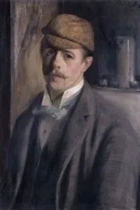 Je Blanche Prints: Portrait de l'artiste, c.1890. Creator: Jacques Emile Blanche