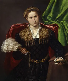Lotto Prints: Portrait of Laura da Pola