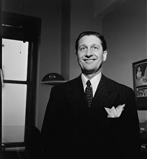 Host Prints: Portrait of Lawrence Welk, Down Beat office