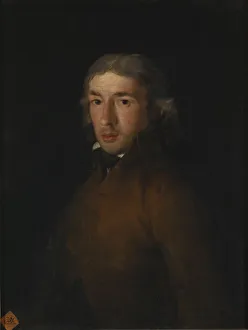 Portrait of Leandro Fernandez de Moratin. Artist: Goya, Francisco, de (1746-1828) Portrait of Leandro Fernandez de Moratin. Artist: Goya, Francisco, de (1746-1828)