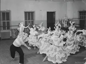 Choreography Prints: Portrait of Lee Sherman, Radio City Music Hall
