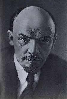 Seventies Collection: Portrait of Lenin, 1970. Creator: Unknown