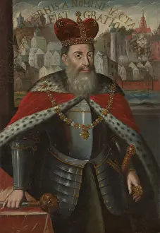 Galicia Prints: Portrait of Leo I of Galicia (ca.1228-ca.1301) Creator: Unknown