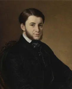 Tropinin Prints: Portrait of Leonid Matveyevich Muromtsev (1825-1899)