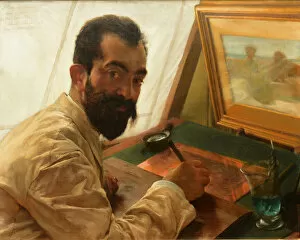 Great Britain Collection: Portrait of Leopold Lowenstam, 1883