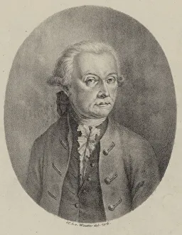 Portrait of Leopold Mozart (1719-1787), 1816. Creator: Winter, Heinrich Eduard von (1788-1825)