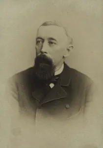 Portrait of the librettist and composer Franz Friedrich Richard Genee (1823-1895), c