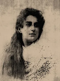 Chekhov Gallery: Portrait of Lidia (Lika) Mizinova (1870-1939)