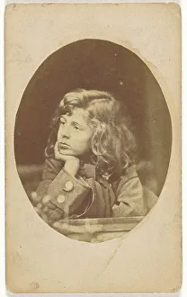Oscar Gustave Rejlander Prints: Portrait of Lionel Tennyson, about 1862-1864. Creator: Oscar Gustav Rejlander