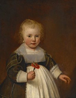 Plait Prints: Portrait of a Little Girl, about 1630- 1640. Creator: Jacob Gerritsz Cuyp