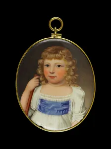 Musee Cognacq Jay Prints: Portrait of a little girl, between 1790 and 1810. Creator: English School