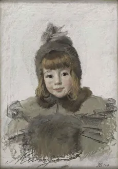 Portrait of a little girl, c. 1898